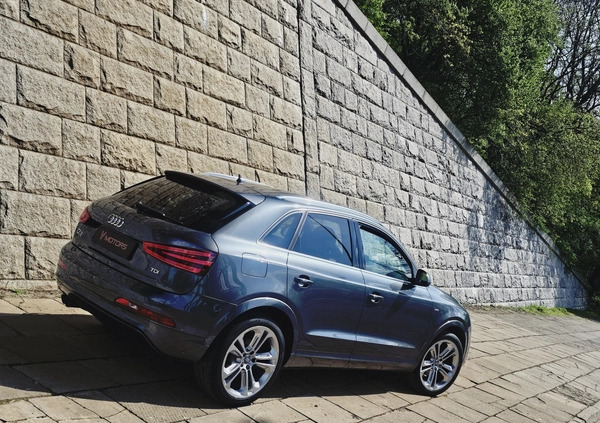Audi Q3 cena 57700 przebieg: 239647, rok produkcji 2013 z Szczekociny małe 781